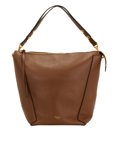 Camden, &pound;295, Handbags, Brown, Leather, Front view